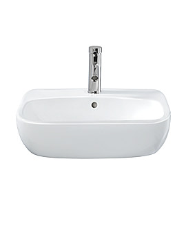 Twyford Moda 1 Centre Tap Hole Washbasin 500 x 440mm | MD4131WH