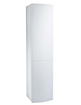 Twyford Moda Tall Cabinet 382 x 1600 x 370mm White | 88199