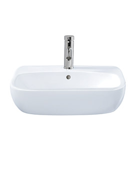 Twyford Moda 1 Centre Tap Hole Washbasin 550 x 450mm | MD4231WH
