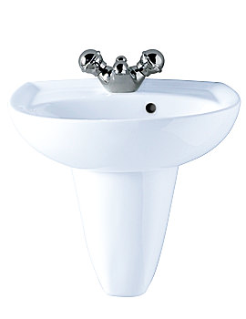 Twyford Galerie Handrinse Basin 450 x 340mm | GN4821WH