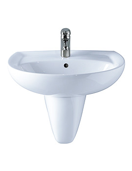 Twyford Galerie Washbasin 650 x 510mm | GN4361WH