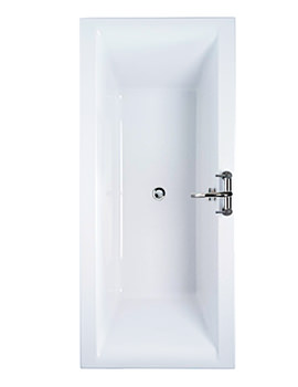 Twyford Indulgence Double Ended Acrylic Bath 1700x750mm | ID8500WH