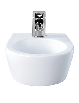 Twyford Visit Wall Fixing Washbasin 365 x 415mm | GT4811WH