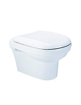 Twyford Entice Wall Hung WC Pan 495mm | WA1738WH
