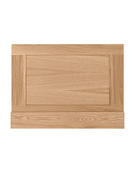 Imperial Shaker Bath End Panel 750mm Natural Oak