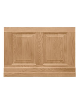 Imperial Raised And Fielded Bath End Panel 750mm Natural Oak