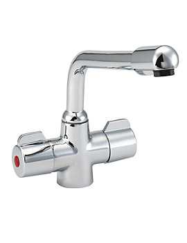 Deva Puffin Mono Sink Mixer Tap | PUF130/CP