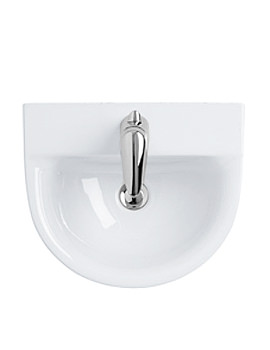 Ideal Standard Create Edge Handrinse Semi Pedestal Basin 450mm | E3045, E3016