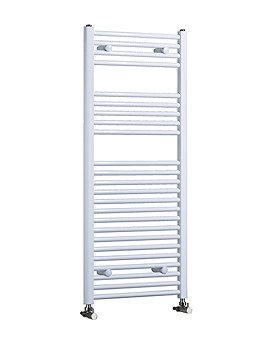 Hellini Thermostatic Electric Flat Ladder Rail 500 x 1750mm White | LR H1755 W TE