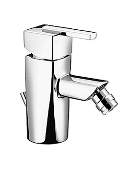Bristan Qube Mono-bloc Bidet Mixer Tap with Pop up Waste