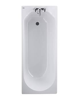 Twyford Normandie Acrylic Bath Ungripped 1700 x 700mm | NR8502WH