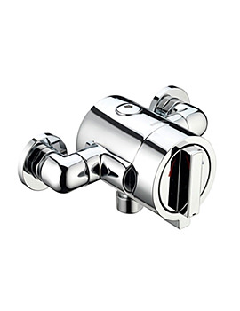Bristan Chill Surface Mounted Thermostatic Shower Valve | CL CSHXVO C