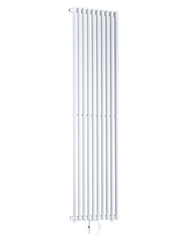 Bristan Tulipa White Decorative Heating Radiator 1800 x 450 | DH TU1 W