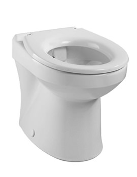 Twyford Sola Rimless Back To Wall WC Pan 508mm | SA1968WH