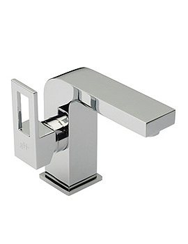 Hudson Reed Logo Side Action Mono Basin Mixer Tap | LOG325