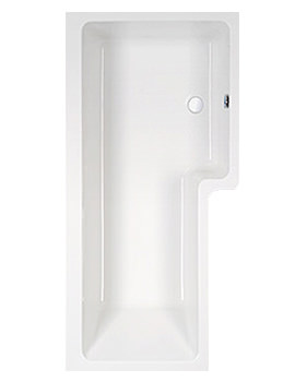 Carron Quantum Square Shower Bath 1700 x 850mm