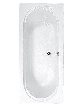 Aquaestil Amalfi Standard Double Ended Bath 1800 x 800mm