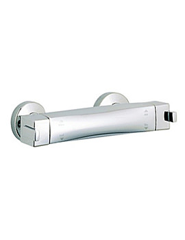 Qube Thermostatic Surface Mounted Bar Shower Valve | QU SHXVOBFF C