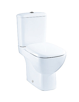 Twyford Moda Close Coupled Back To Wall WC 640mm | MD1468WH