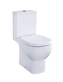 Twyford Quinta Close Coupled WC With Cistern And Fittings 660mm | QT1148WH