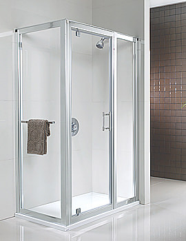 Twyford Geo6 Pivot Shower Door 800mm | G64600CP