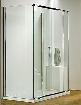 Kudos Infinite Straight Slider Door Side Access 1500mm | 4SDS150S