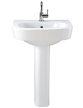 Twyford Quinta Washbasin 600 x 500mm | QT4311WH
