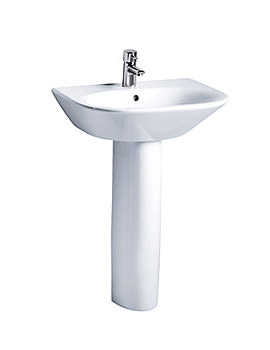 Ideal Standard Tonic Full Pedestal Basin 600mm | K0688