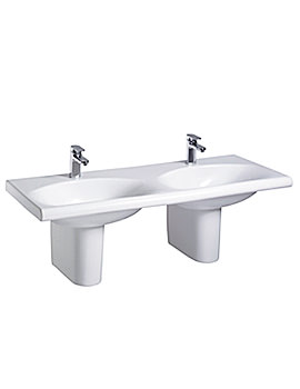 Ideal Standard Daylight Double Basin 1300mm