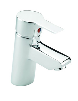 Tre Mercati Angle Mono Basin Mixer Tap With Click Clack Waste | 22175