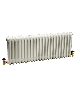 DQ Heating Modus 2 Column Radiator 600mm High 8 to 25 Sections