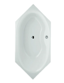 Bette Dream Hexagonal Super Steel Bath 1900 x 900 | BETTE8230