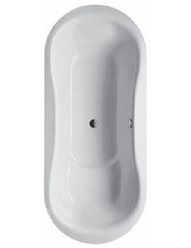 Bette Family Oval Rectangular Super Steel Bath 1850 x 850 | BETTE7450
