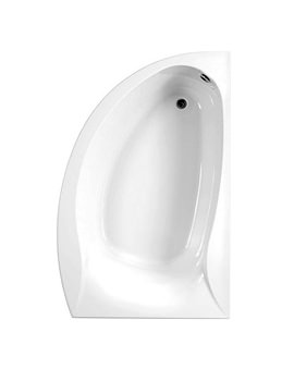 Carron Omega Corner Offset Bath 1700 x 1000mm | CACOM175PALH