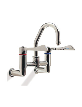 Twyford Sola Bib Lever Action Mixer Tap | SF1099CP