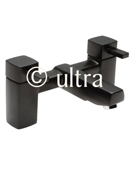Ultra Muse Black Bath Filler Tap | FJ733