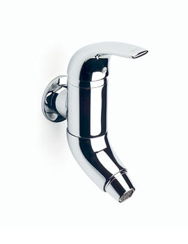 Roca Frontalis Single Hole Wall Mounted Bidet Mixer Tap | 5A6457C00