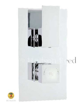 Hudson Reed Art Twin Thermostatic Shower Valve With Diverter ART3207