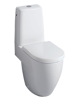 Twyford 3D Close Coupled WC With Cistern And Fittings 680mm | 3D1468WH