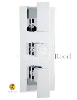 Hudson Reed Art Triple Concealed Thermostatic Shower Valve ART3211