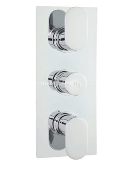 Hudson Reed Cloud 9 Triple Concealed Thermostatic Shower Valve CLO3211