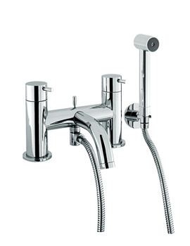 Crosswater Mike Lever Deck Mounted Bath Shower Mixer Tap with Kit
