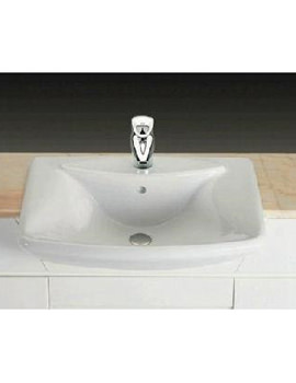 Roca Sydney Semi-Recessed Basin 650 x 530mm | 327387001