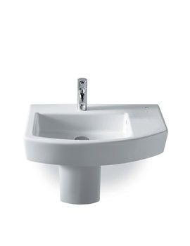 Roca Hall Offset Asymmetrical Basin 650mm Width | 327620000