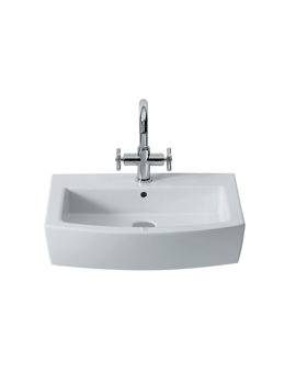 Roca Hall Wall Mounted Basin With 1 Tap Hole | 327621000
