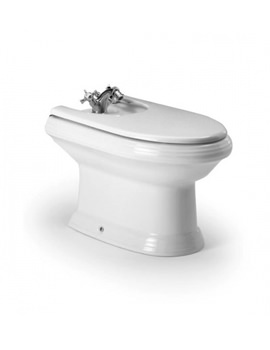 Roca New Classical Floor Standing Bidet With Cover 705mm | 357490000