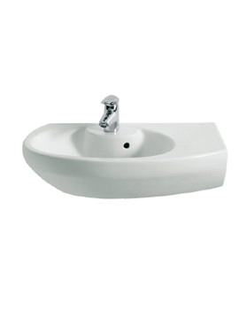 Roca Senso Compact Corner Right Hand Basin 680mm Wide | 327519000