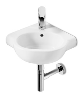 Roca Meridian-N Compact Corner Basin 350mm Wide | 32724C000