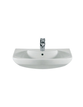 Roca Senso Compact Wall Hung Basin 550mm With One Tap Hole | 325513000