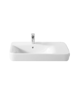 Roca Senso Square Asymmetrical Right Hand Basin 750mm Wide | 32751R000